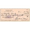 Image 1 : Barbara Marx signed check