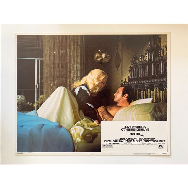 Hustle original 1975 vintage lobby card