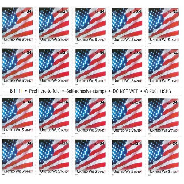 American Flag stamps