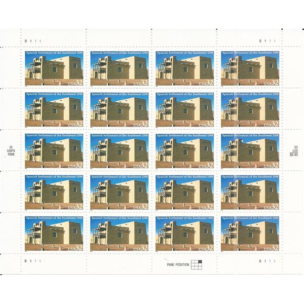 Spanish Settlement of the Southwest Stamps