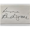 Image 1 : Lynn Redgrave original signature cut