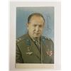 Image 1 : Soviet cosmonaut Alexei Leonov signed postcard