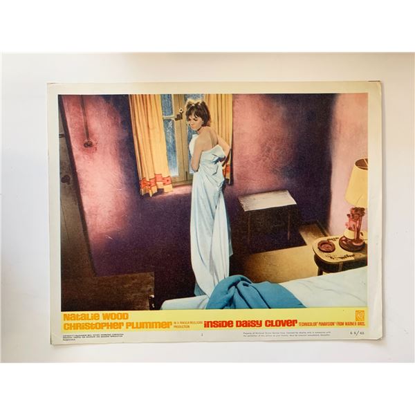 Inside Daisy Clover original 1966 vintage lobby card