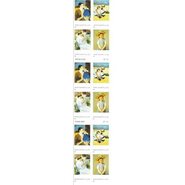American Treasures - Mary Cassatt USA Stamp Sheet