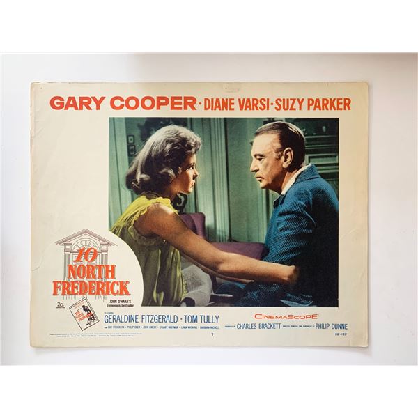10 North Frederick 1958 vintage lobby card