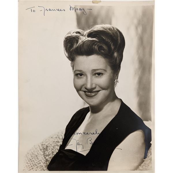 Jezebel Fay Bainter Signed Photo