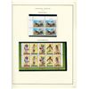 Image 1 : 1996 US stamp collector sheet featuring Rural Free Delivery and American Indian Dances Stamps