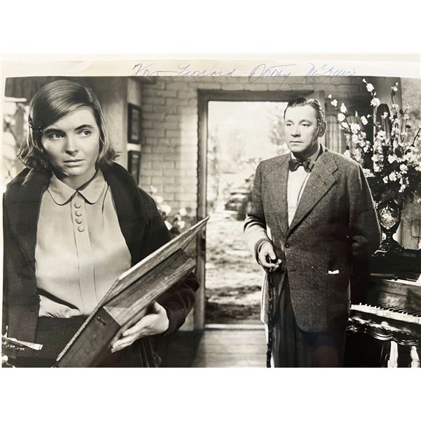 Dorothy McGuire signed photo