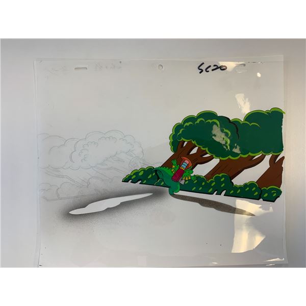 Pocket Dragon Adventures original artwork for cartoon