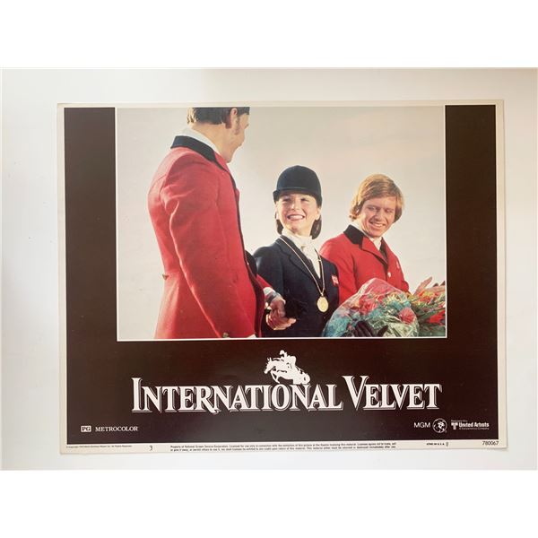 International Velvet original 1978 vintage lobby card