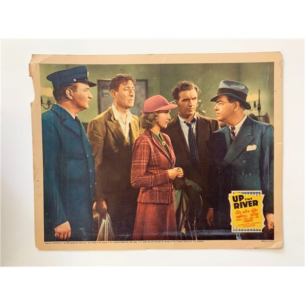 Up the River original 1938 vintage lobby card