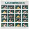 Image 1 : 2012 MLB All-Stars stamp set of 20