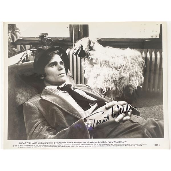 Why Would I Lie? Treat Williams signed movie photo