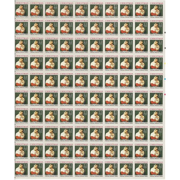 Traditional Christmas: Madonna and Child Stamps