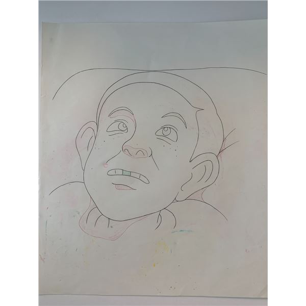 Original cartoon artwork sericel