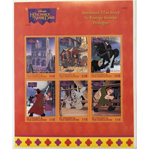 The Hunchback of Notre Dame Stamp Set