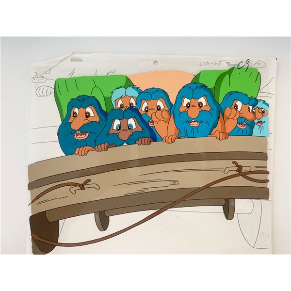 Original cartoon artwork sericel