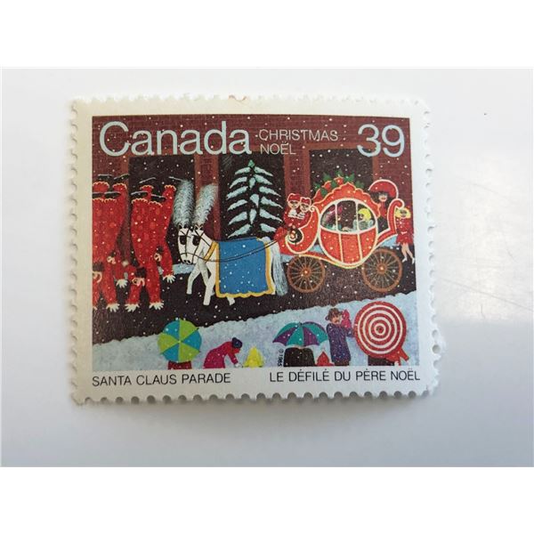 Santa Claus Parade Canada 1985 Stamp