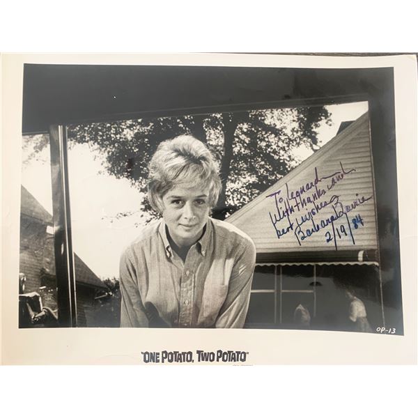 Barbara Barrie signed photo