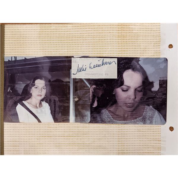 Julie Eisenhower Original Photos and Signature from backstage at the Merv Griffin Show. 1980's.