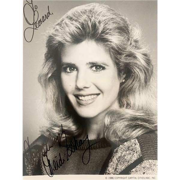 Heidi Bohay signed photo