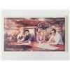 Image 1 : Legends of Hollywood Evening at Ricks - Elvis, James Dean, Bogart, Monroe Stamp Sheet - Russia