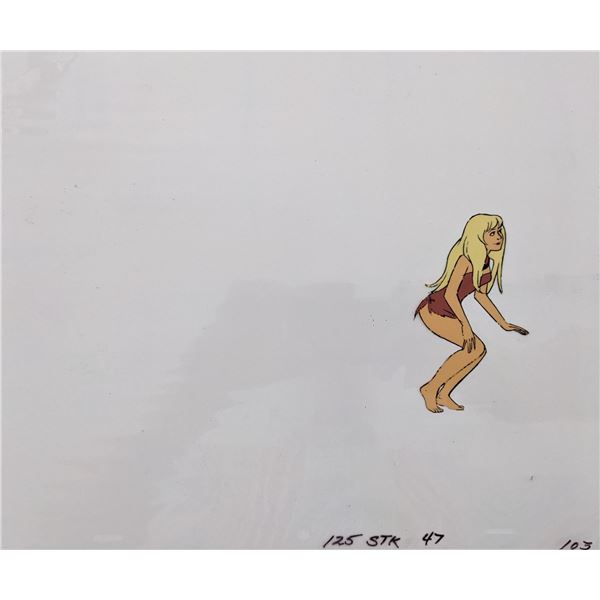 Jana Of The Jungle Original Animation Cel