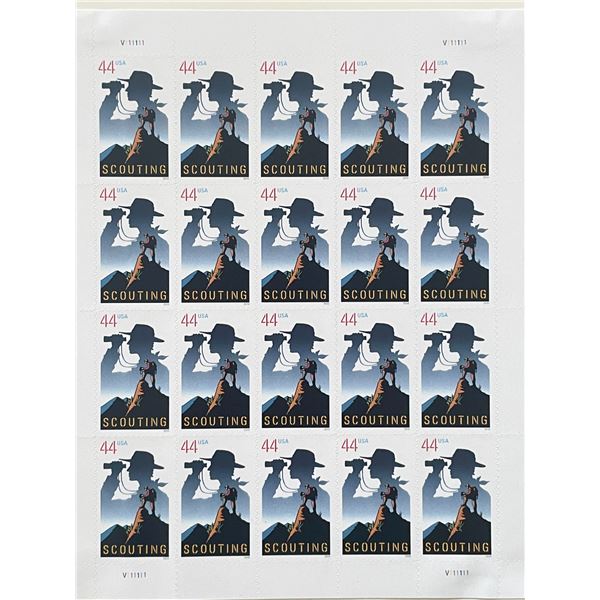 2010 Scouting stamp set of 20