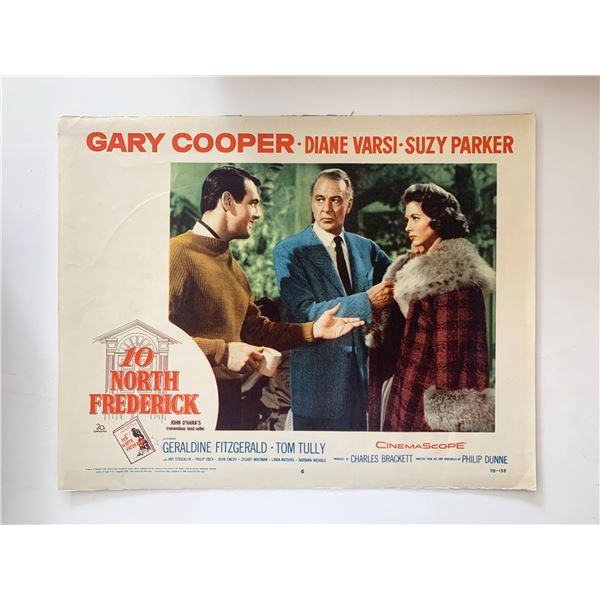 10 North Frederick 1958 vintage lobby card