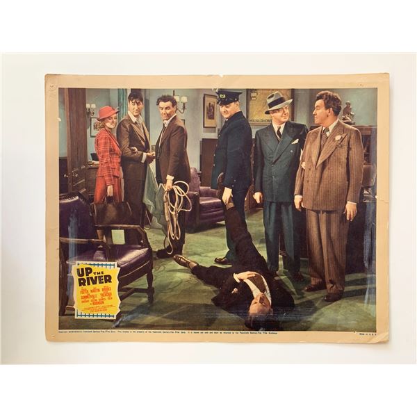 Up the River original 1938 vintage lobby card