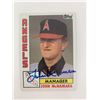 Image 1 : John McNamara signed baseball card