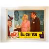 Image 1 : I'll Get You  original 1953 vintage lobby card