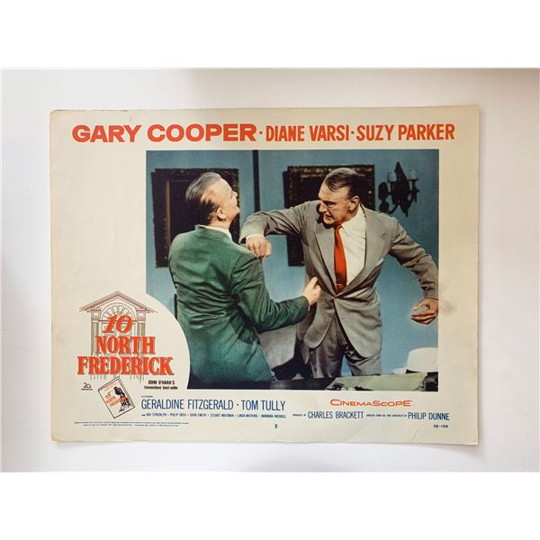10 North Frederick 1958 vintage lobby card