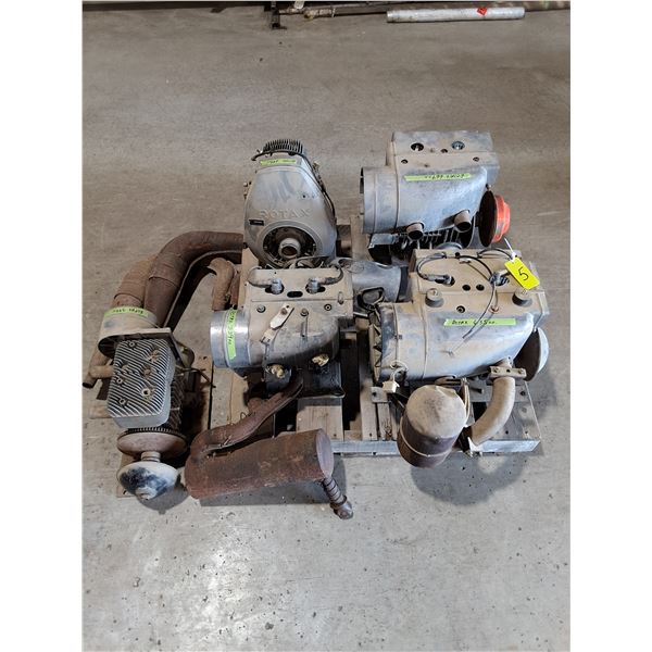 (5)Skidoo Rotax Engines and Exhaust Parts