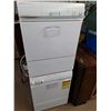 Image 1 : * Asko Stackable Washer/Dryer Set - Untested - Each 21.5" x 23.5" x 31.5" -  PICK UP ONLY