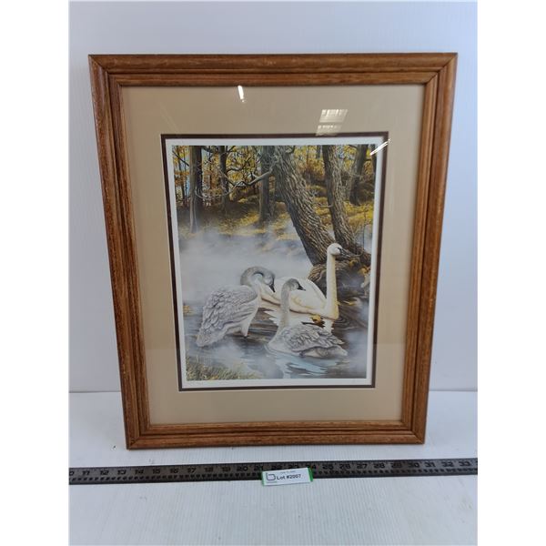 Wood Framed Wall Art Print by Herbert Pikl - 18.5" x 22.5" - Pickup Preferred
