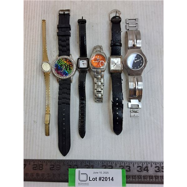 (6) Assorted Wrist Watches