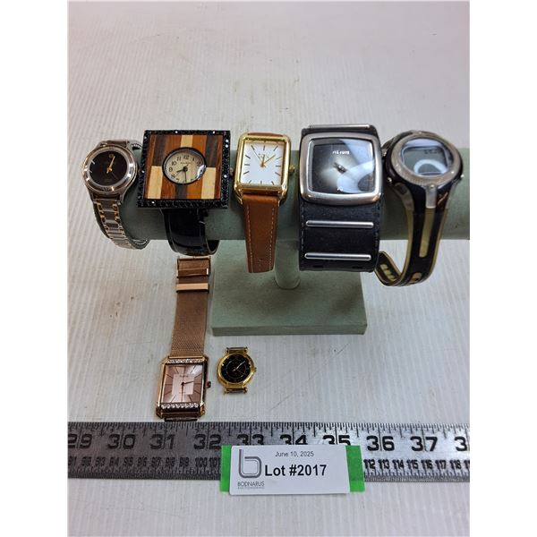 (7) Assorted Wrist Watches