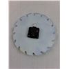 Image 3 : Saw Blade Wall Art Clock - Artist: J.Robertson - 9" Dia