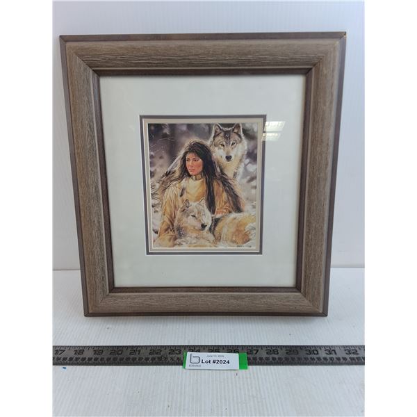 Wood-Framed Print - 14" x 15"