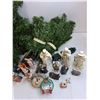Image 2 : Miniature Faux Unassembled Christmas Tree  with Decor and Nativity Ornaments & Tote