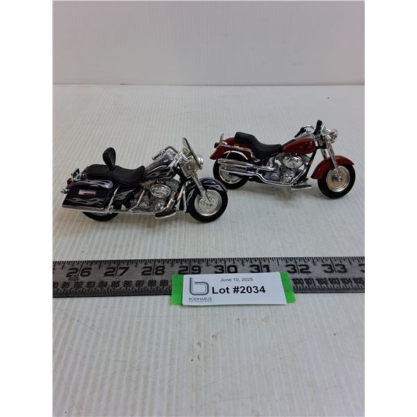 (2) Replica Motorbikes