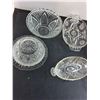 Image 2 : Vintage Glass & Crystal Containers Lot