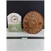 Image 1 : (2) Vintage Ceramic Wall Clocks