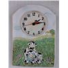 Image 3 : (2) Vintage Ceramic Wall Clocks
