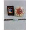 Image 1 : Kelly Gruber 1990 Score MLB Collector's Card Plaque - Authenticity Not Guaranteed, Vintage Clock - T