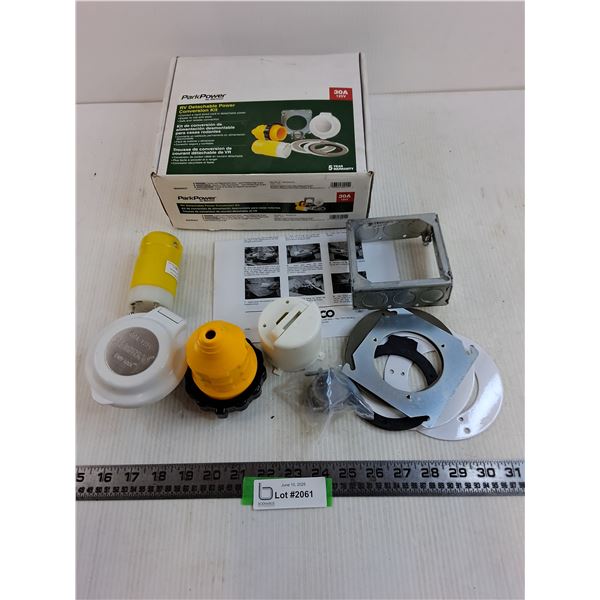ParkPower Marinco 30A RV Detachable Power Conversion Kit