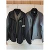 Image 1 : * (2) Saskatchewan Roughriders Jackets (Black XL & Grey Medium)