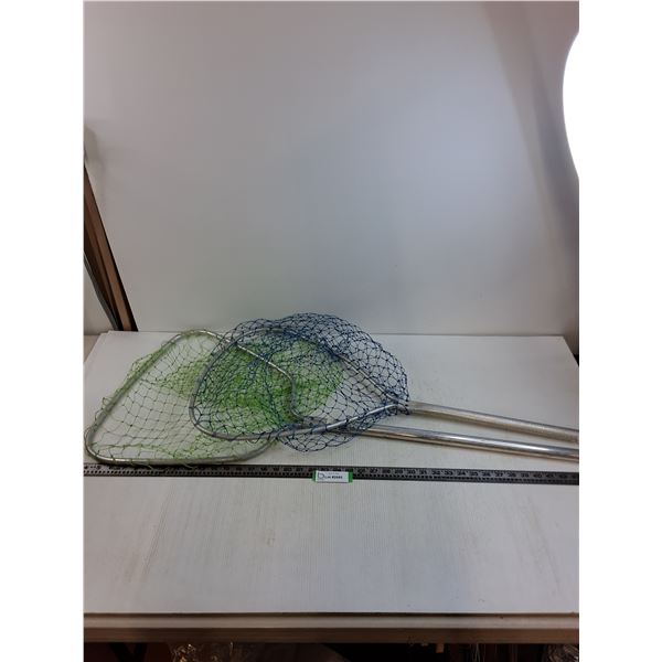 (2) Fishing Nets (4' with some tears, 3')- PICK UP