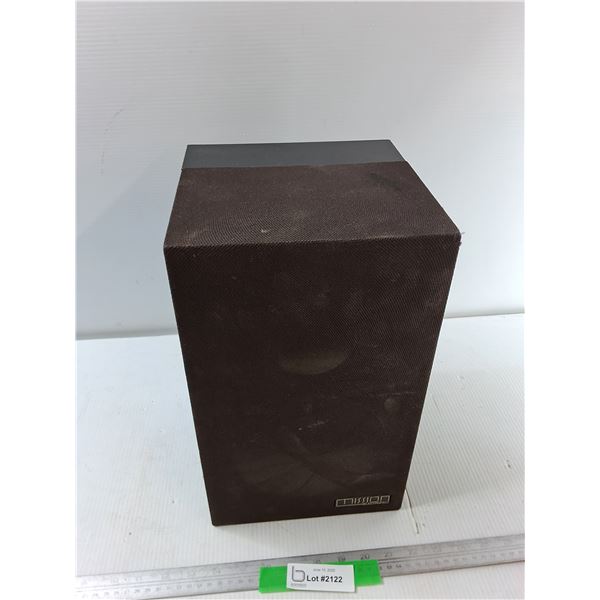 Mission Electronics Speaker -  8.5'' x 8.5'' x 14''As Is